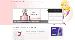 Desktop Screenshot of gratis-hausfrau.de